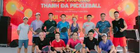 Sự Kiện Khai Trương Sân Thanh Đa Pickleball