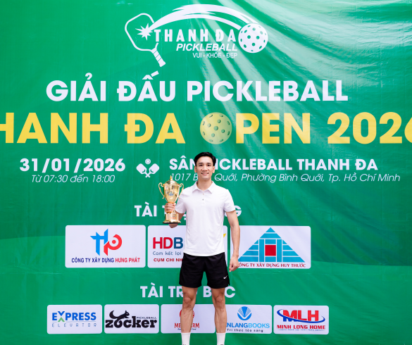 CÁC GIẢI ĐẤU QUY MÔ ĐƯỢC TỔ CHỨC TẠI THANH ĐA PICKLEBALL
